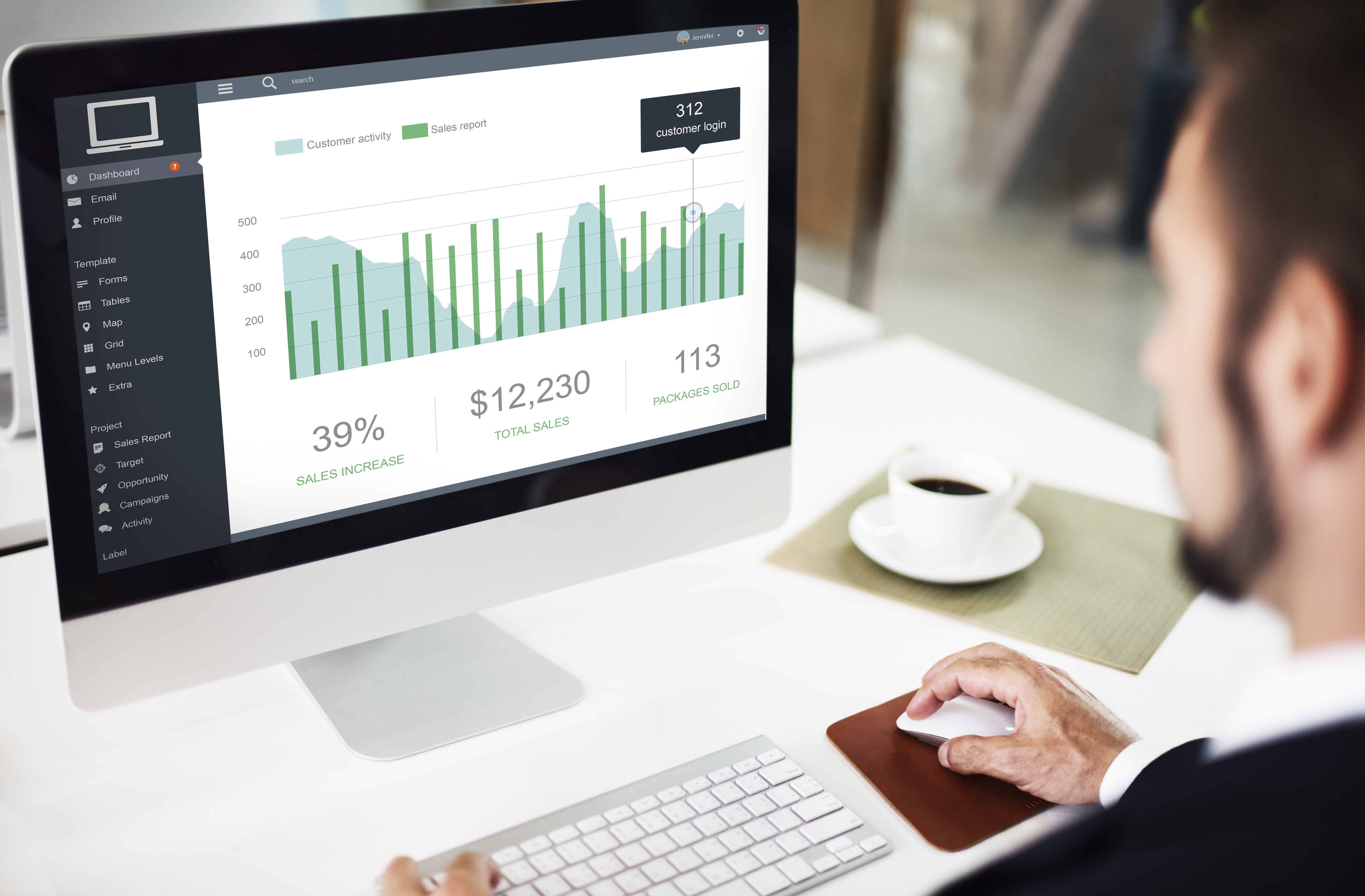 viewing company sales